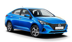 Hyundai Solaris синий