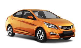 Hyundai Solaris Оранжевый