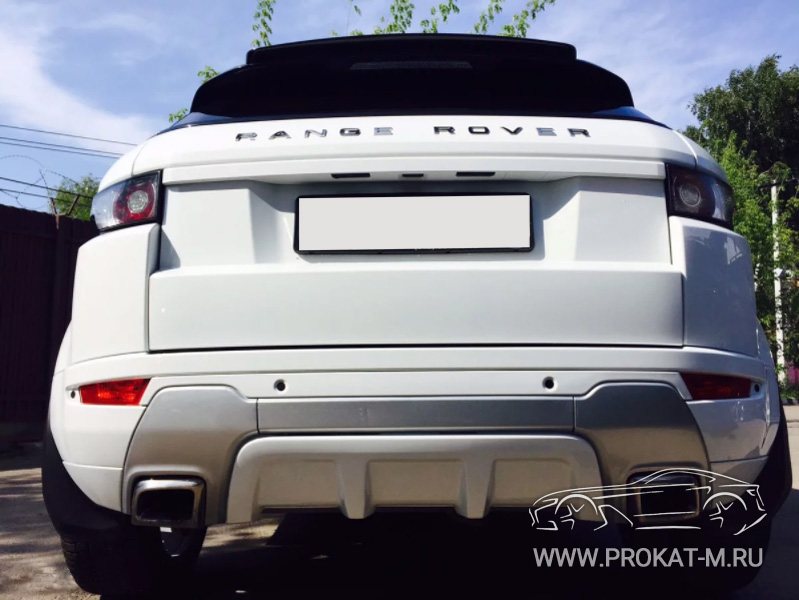 Аренда Range Rover Evoque Белый